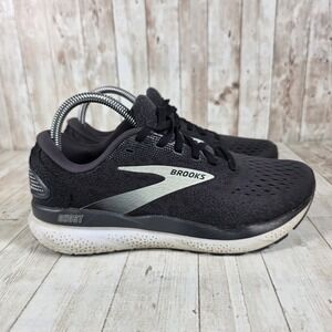 Brooks Ghost 14 Wide Womens Running Shoes Black Size 8 D 1204071D090